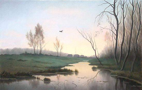 Igor Pavlov. Sunrise. 2005. Canvas, oil