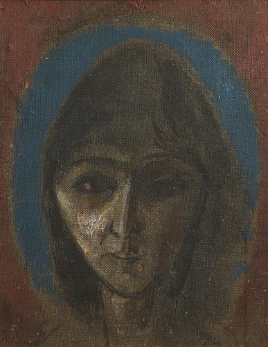 Portrait of Nadya portrait or figure - oil painting